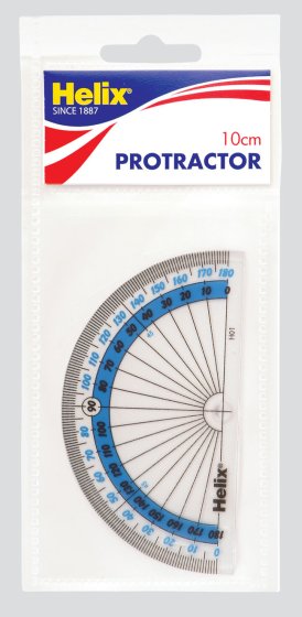 SH06404 PROTRACTOR HELIX 180DEG