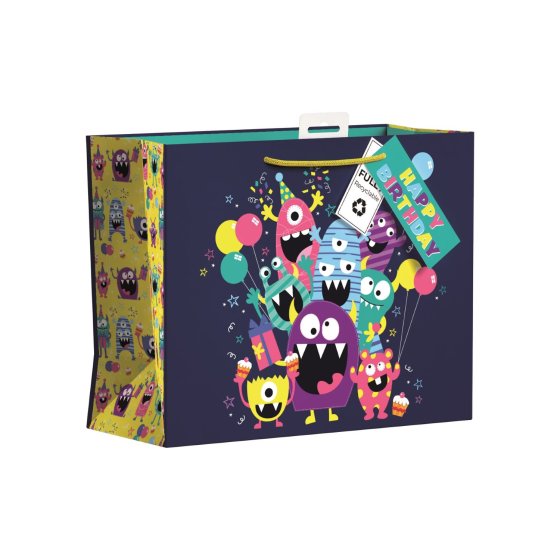 SH14438 GIFT BAG PARTY MONSTER LSCAPE