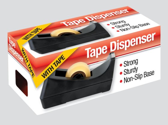 CJ0802 SJ05209 DESK DISPENSER 18X20MM TAPE
