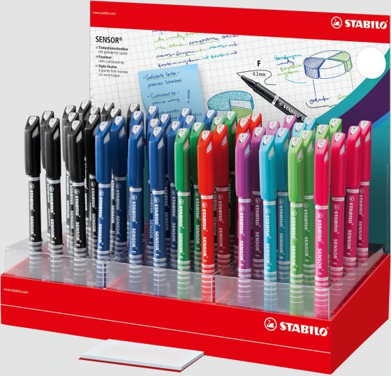 SH07202 SENSOR FINELINER PEN DISPLAY