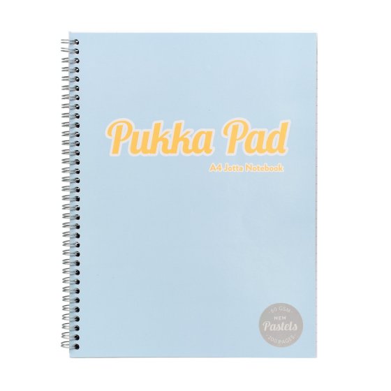 CJ0703 SJ02005 PUKKA PASTEL JOTTA PAD SPIRAL A4 ASST