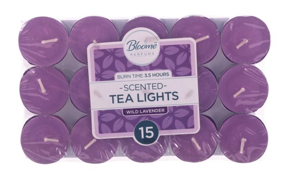 SHRINKED FRAGRANCED TEALIGHTS 12PK