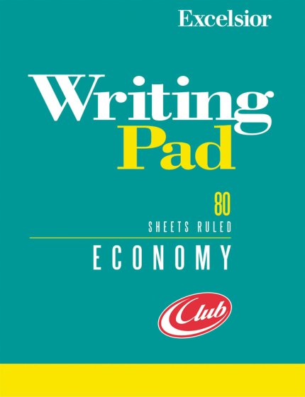 SH01109 PADS CLUB ECONOMY WHITE 80SHT