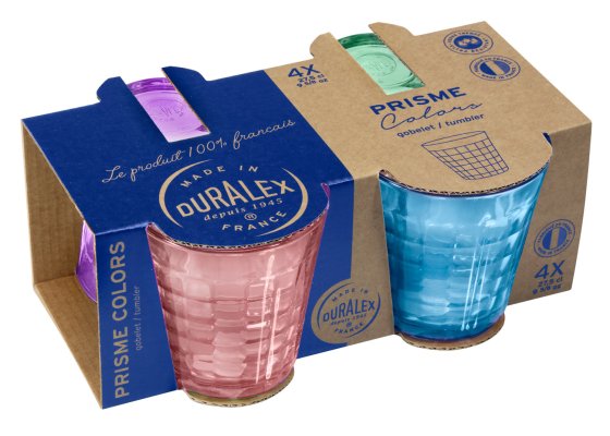 ** WIGIG **  DURALEX PRISME COLORS MIXED TU