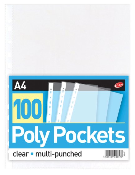 SH03204 DOCUMENT POCKETS 100 S