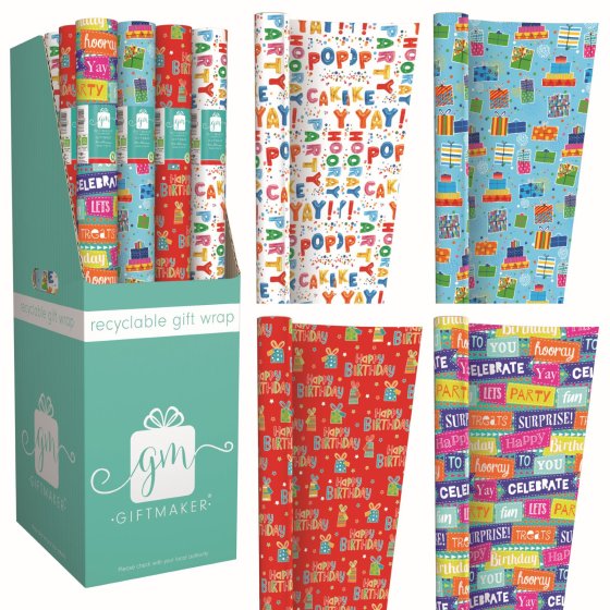 WRAP 3M HAPPY BIRTHDAY ROLL