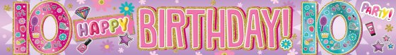 BANNER AGE 10 GIRL 2.7M