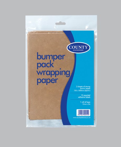 SH00511 BUMPER WRAP PACK TAPE N LABL