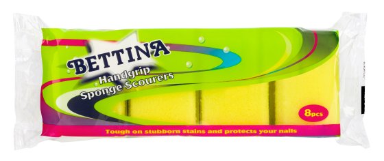 SH11504 SCOURER SHAPED SPONGE 8PK