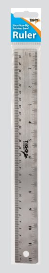 SH06408 RULER 30CM METAL
