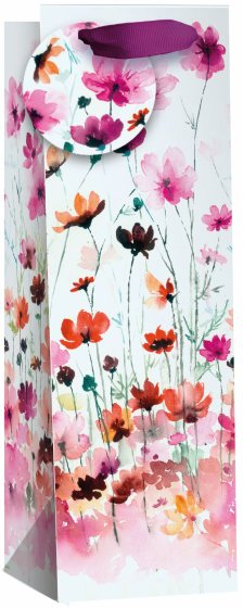 SH14528 BOTTLE BAG MEADOW FLOWER