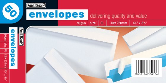 ENVS WHITE DL S PSEAL 50S