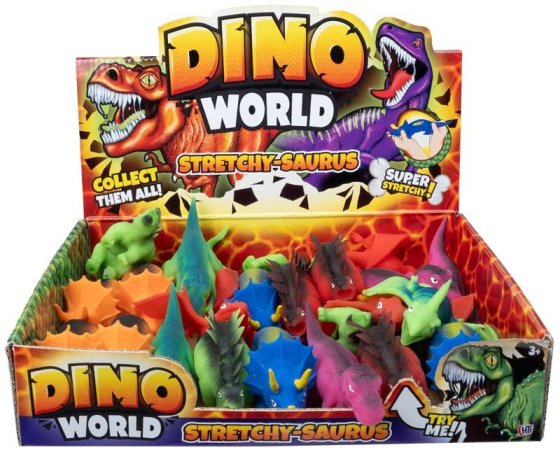 DINO WORLD STRETCHY SAURUS