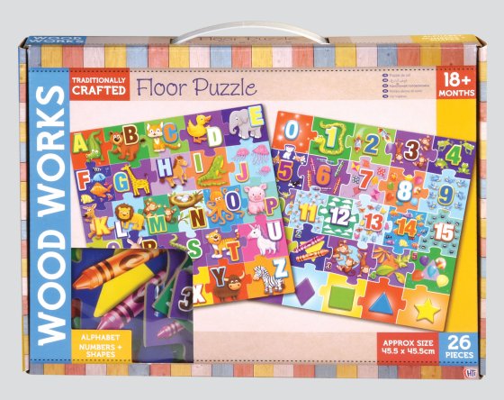 **WIGIG** WOOD WORKS FLOOR PUZZLE