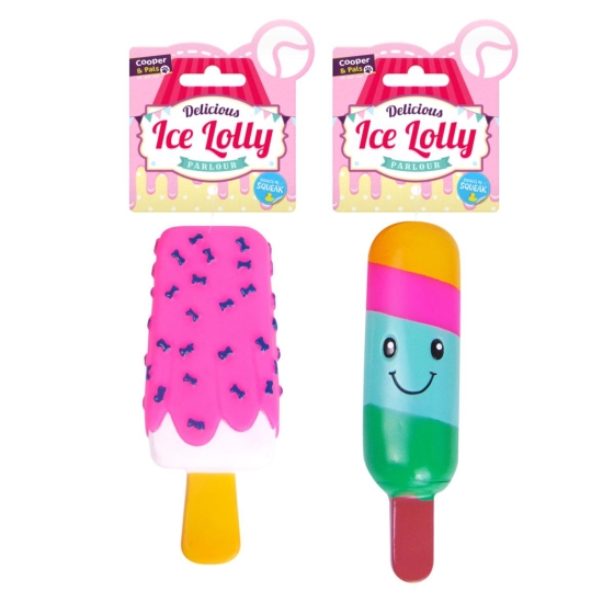 DOG TOY ICE LOLLY PARLOUR