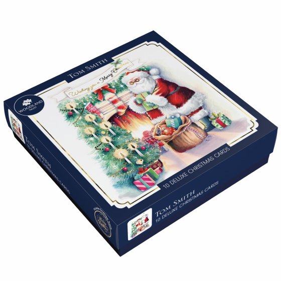 XH0109 CARDS DELUXE SANTA FSC