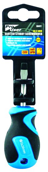 SCREWDRIVER SLOTTED 38 X 5MM S