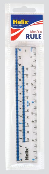SH06410 15CM RULER HANG PACK
