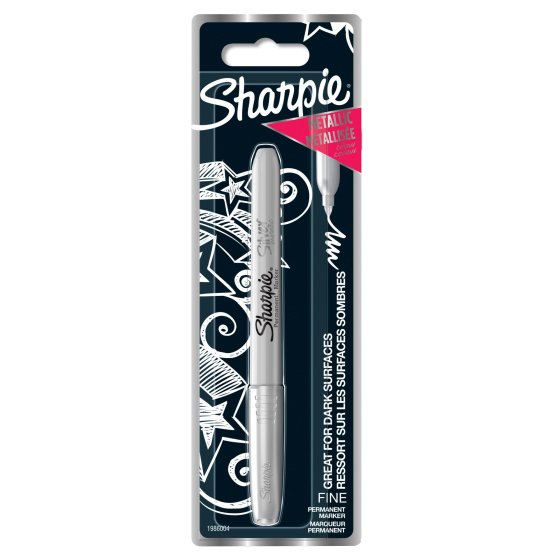 CH1002 MARKER SHARPIER METALLIC SILVER
