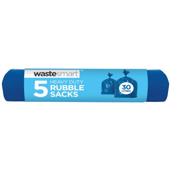 SACKS HEAVY DUTY RUBBLE 5PK