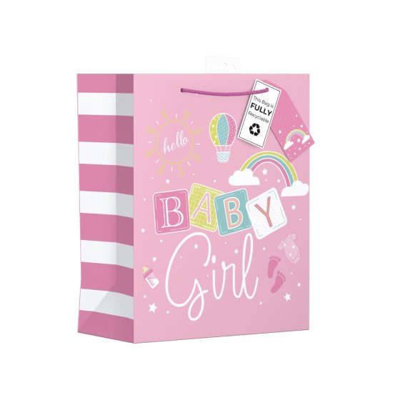 BABY GIRL GIFT BAG LARGE