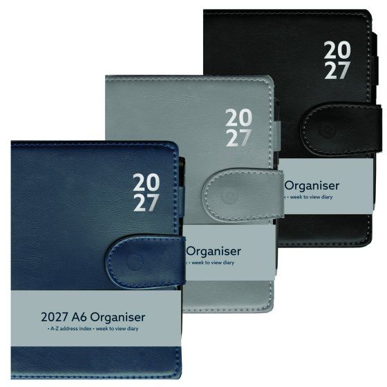 DJ0305 2027 DIARY ORGANISER N PEN