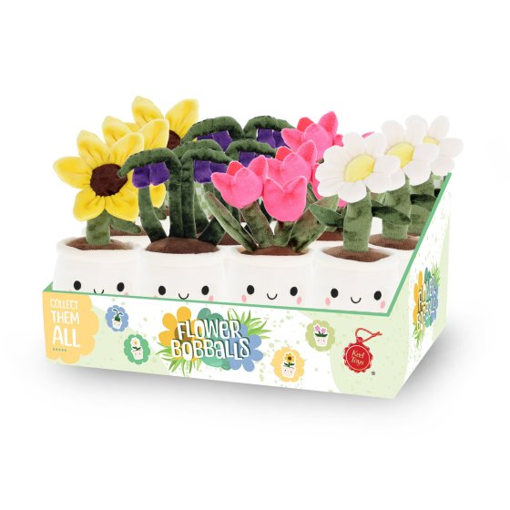 KEEL 12CM FLOWER BOBBALLS ASST