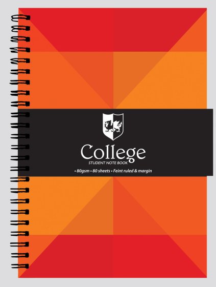 SH01513 NOTEBOOK A5 COLLEGE 80 SHEETS