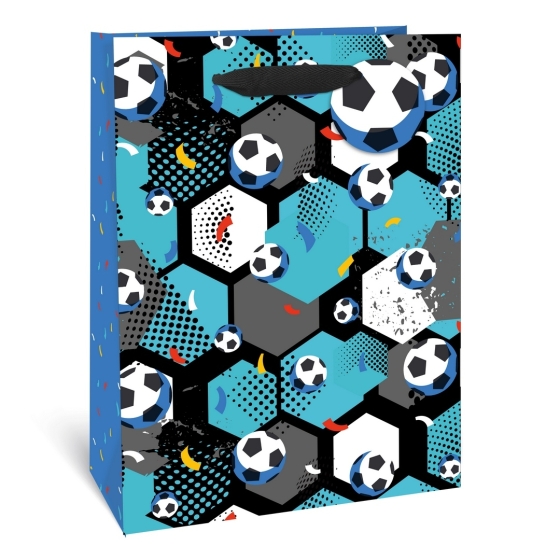 SJ15319 SJ15319 GIFT BAG FOOTBALL EXTRA LARGE