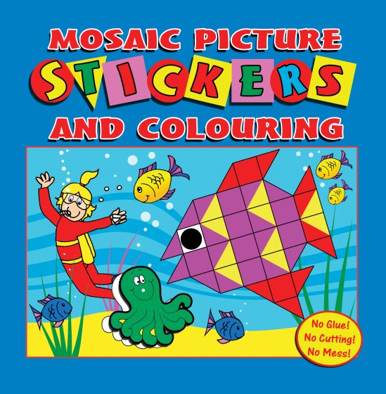 SH10010 MOSAIC PICTURE STICKER BOOK