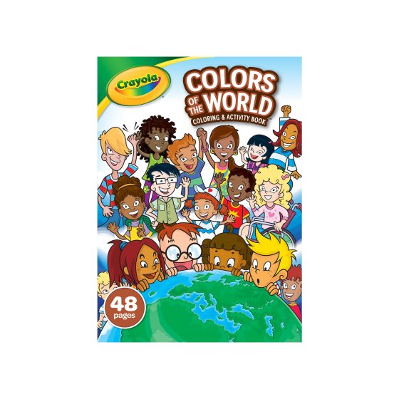 **WIGIG** CRAYOLA COLOURING BOOK COLOURS