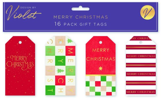TAGS MERRY CHRISTMAS 16 PK