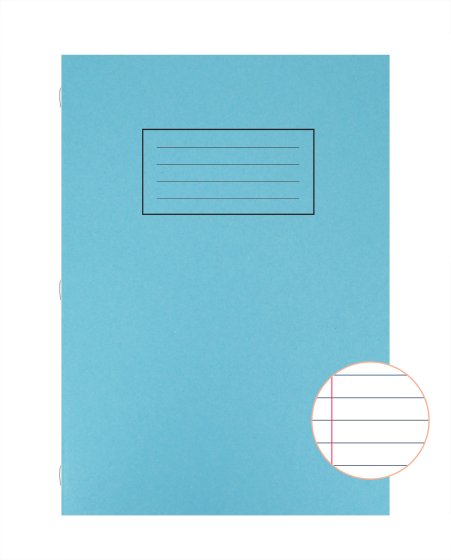 SH02609a EXERCISE BOOK A4 40LVS FM BLUE