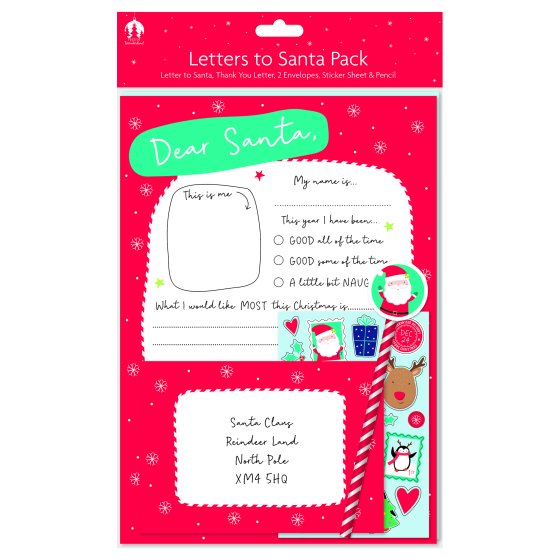 XG5102 LETTER TO SANTA ACTIVITY PACK