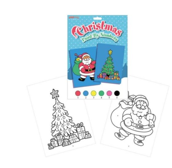 ** WIGIG ** CHRISTMAS PAINT BY NUMBERS