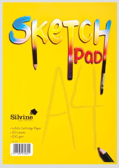 SH08305 404 ARTIST SKETCH PAD A4