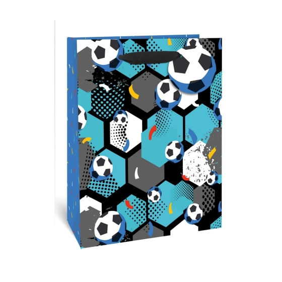 SJ15320 SJ15320 GIFT BAG FOOTBALL LARGE