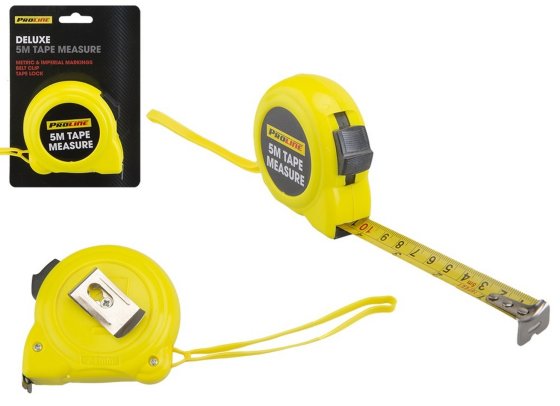 SJ11010 SJ11010 DELUXE TAPE MEASURE 5M