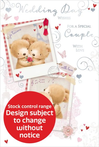 OTB17171B C75 STOCK CONTROL WEDDING DAY CUTE