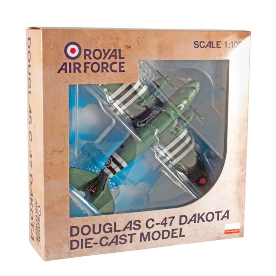 DIECAST RAF DOUGLAS C47 DAKOTA
