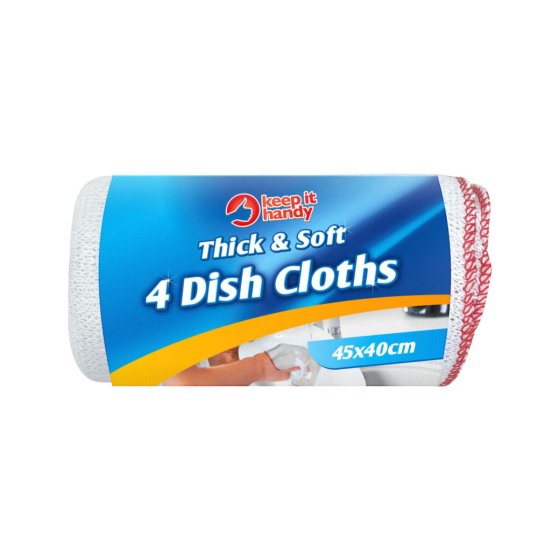 CLOTH DISH 4PK OC