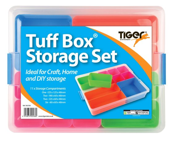 SH03901 TUFF STORAGE BOX SET 11 COMPAR