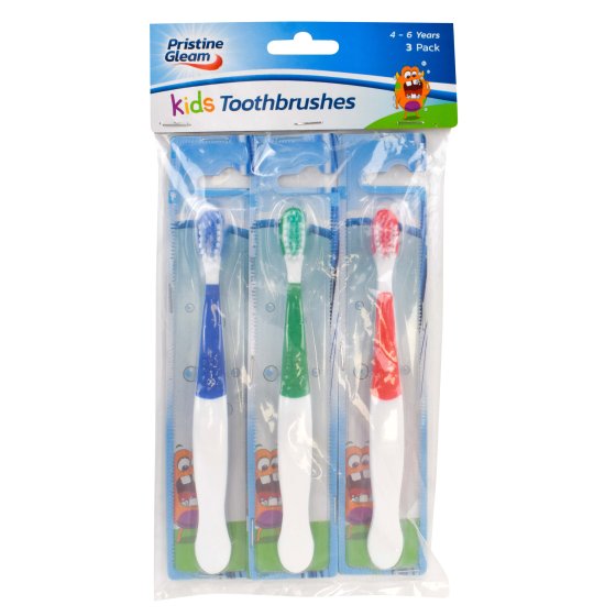 TOOTHBRUSH KIDS 3PK