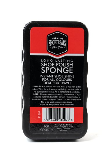 SH11108 SHOE SHINE SPONGE NEUTRAL