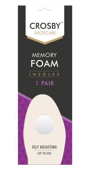MEMORY FOAM INSOLES 1 PAIR