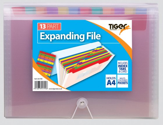 SH03706 EXPANDING FILE RAINBOW