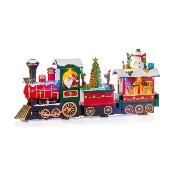 XH4603 LIT 38CM ANIMATED TRAIN
