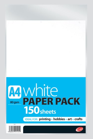 SH04304 A4 WHITE PAPER 150 SHEET 80GSM
