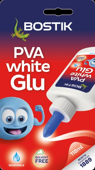 SJ05610 GLUE BOSTIK PVA 118ML