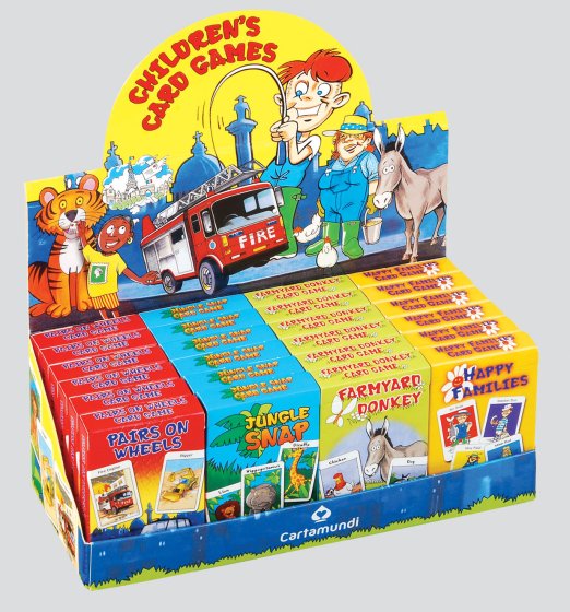 SH09605 CARD GAMES  JUNGLE/FAMILIES